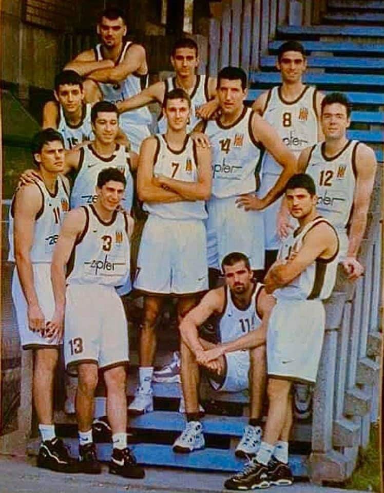 Ekipa KK Partizan iz sezone 1997/98